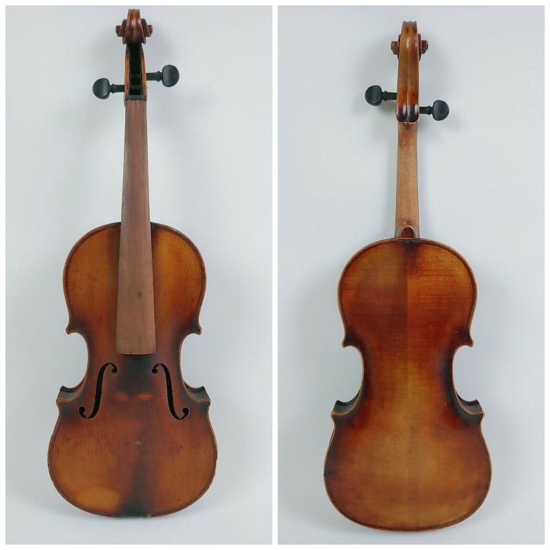 Vintage Stradivarius Copy 3/4 Violin for Restoration Reverb