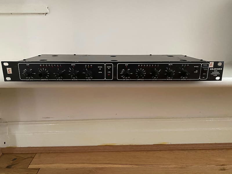 Drawmer LX20 Dual Channel Expander Compressor 90s Black Reverb UK