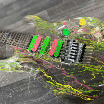 Ibanez JEM anniversary 2007 Clear Lights UP image 3