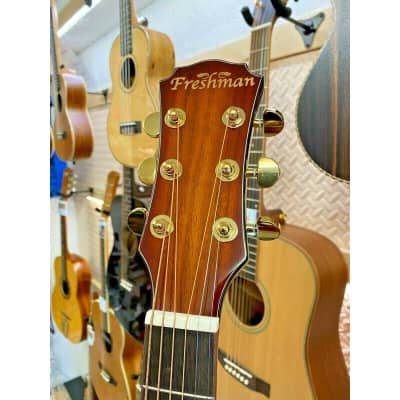 Freshman Limited Edition 'Koa' Cutaway Electro Acoustic Guitar. P/N FALTDKOAOC image 7