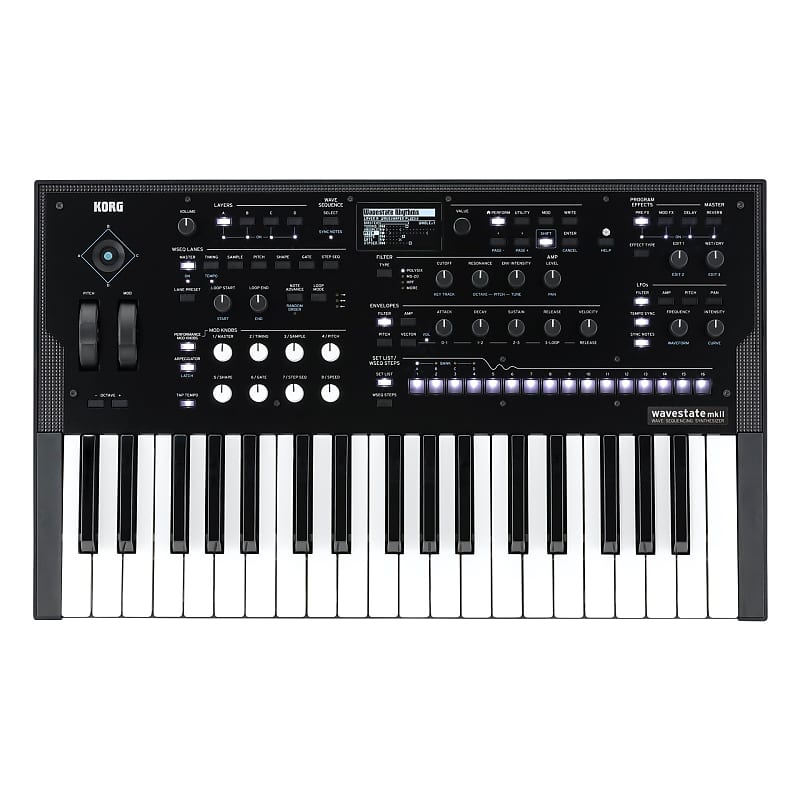 KORG Wavestate mkII 37鍵シンセサイザー wavestate mk II - WAVE SEQUENCING SYNTHESIZER | KORG (USA)
