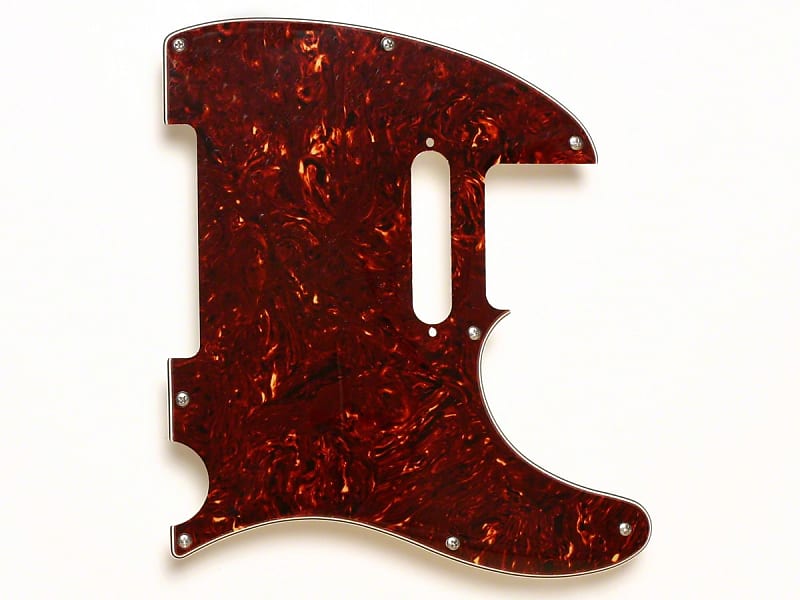 Fender Telecaster Pickguard, Modern 8Hole, Tortoise Shell Reverb