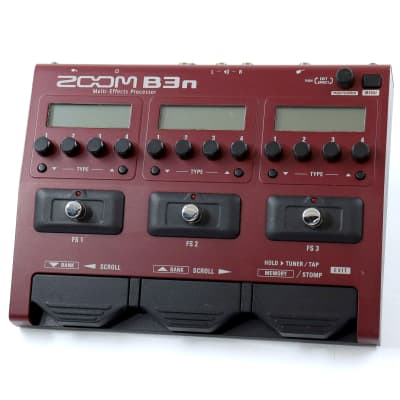 ZOOM B3n Multi-Effects Processor for Bass [SN C40166776] | Reverb