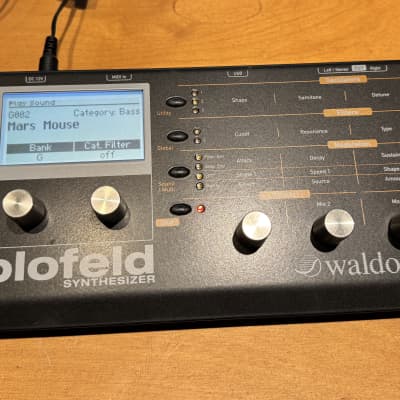 Waldorf Blofeld Desktop Synthesizer 2007 - Present - Black Shadow