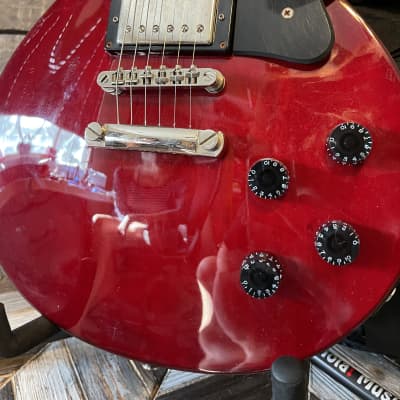 SPRING STOCK UP// RARE Epiphone Limited Edition Custom Shop Les Paul Studio Wine Red image 10