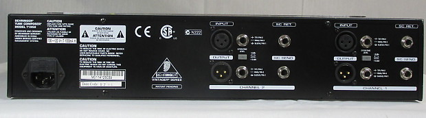 Behringer T1952 Tube Compressor | Reverb