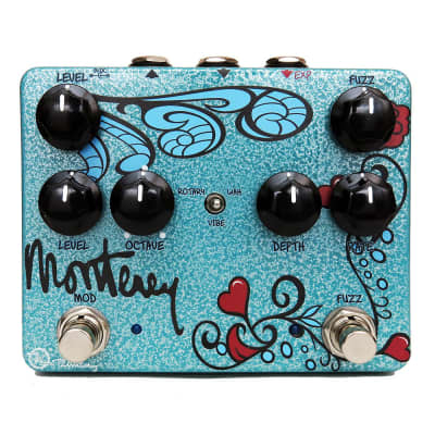 Keeley Monterey Rotary Fuzz Vibe Thick Vintage Fuzz Octave Up/Down image 1
