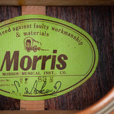 Morris WF83N, made in Japan w/ Original Case, Vintage & Rare image 9