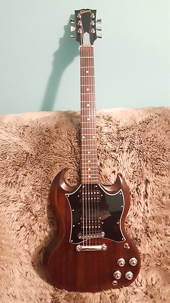 Gibson USA SG Faded HP 2017 Worn Brown | Reverb