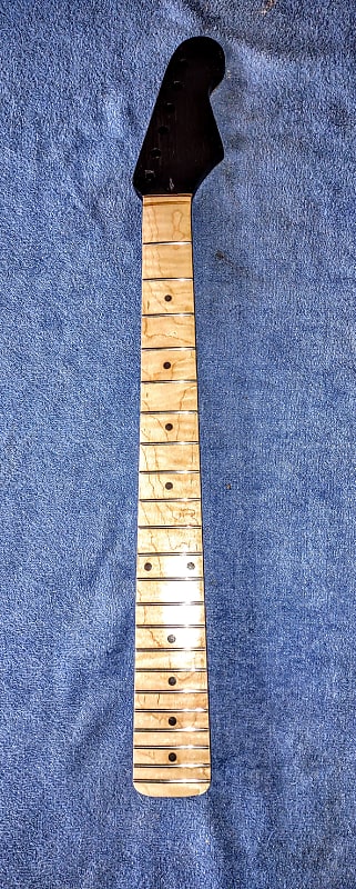 Stratocaster Wenge Black Beauty Figured Maple Neck image 1