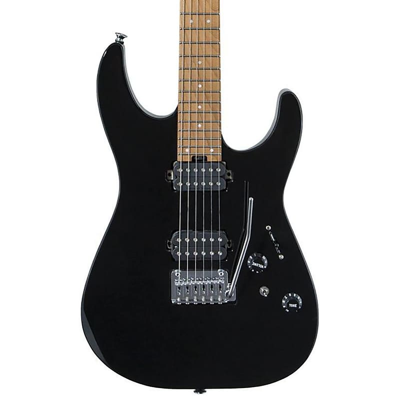 Charvel Pro-Mod DK24 HH 2PT CM Electric Guitar (Gloss Black) image 1