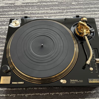 Technics SL-1200LTD Gold Limited Edition Direct Drive Turntable No 2927 in original box image 4