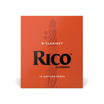 D'Addario Rico RCA1025 Bb Clarinet Reed 10-Pack, Strength 2.5 image 4