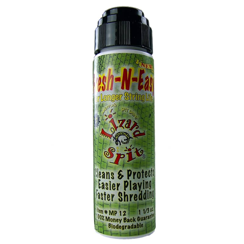 Lizard Spit Fresh N&amp;#39; Easy String Cleaner 2023 | Reverb