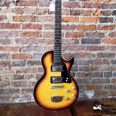 Global Lawsuit Era Single Cut-Style Electric Guitar (1970s, Honeyburst) image 1