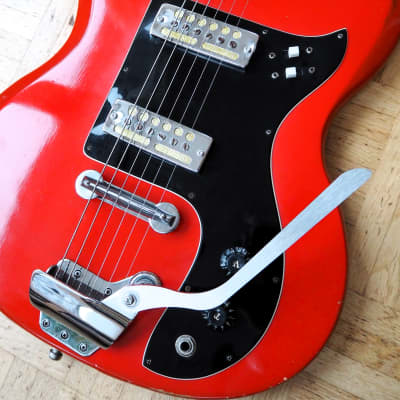 Johnny Guitar (Samick/Hondo) GOLDFOILS SG-style guitar ~1974 image 5