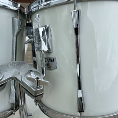 Tama Rockstar DX 1992 Sugar White Double Bass 