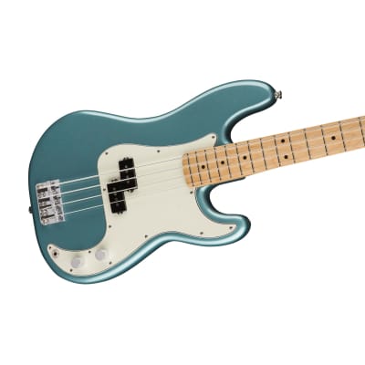 Fender Player Precision Bass Guitar, Maple FB, Tidepool image 3