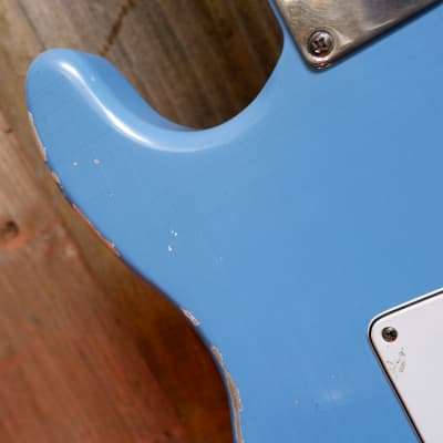 Keith Holland Customs S-ANS #1316 - Taos Turquoise Nitro with Hard Case image 21
