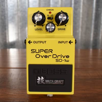 Boss SD-1W Super Overdrive Waza Craft