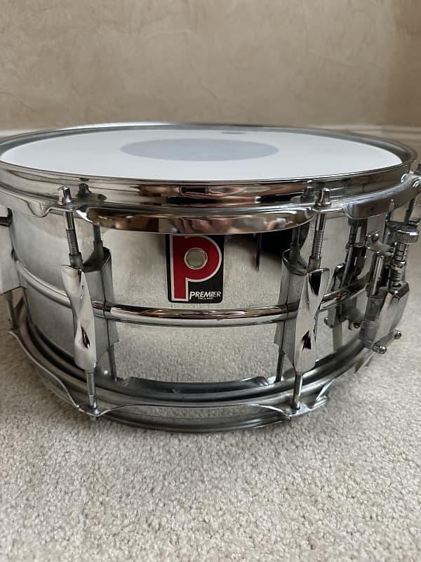 Premier 14” x 6.5” Snare Drum Model 1026 ? 80s Chrome Reverb