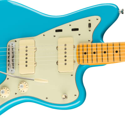 Fender American Professional II Jazzmaster Maple Fingerboard, Miami Blue image 5