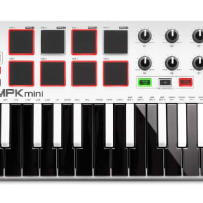 AKAI Mini MKII LE 25 Key Portable USB Midi Keyboard wi/ 16 Backlit Performance Ready Pads image 7