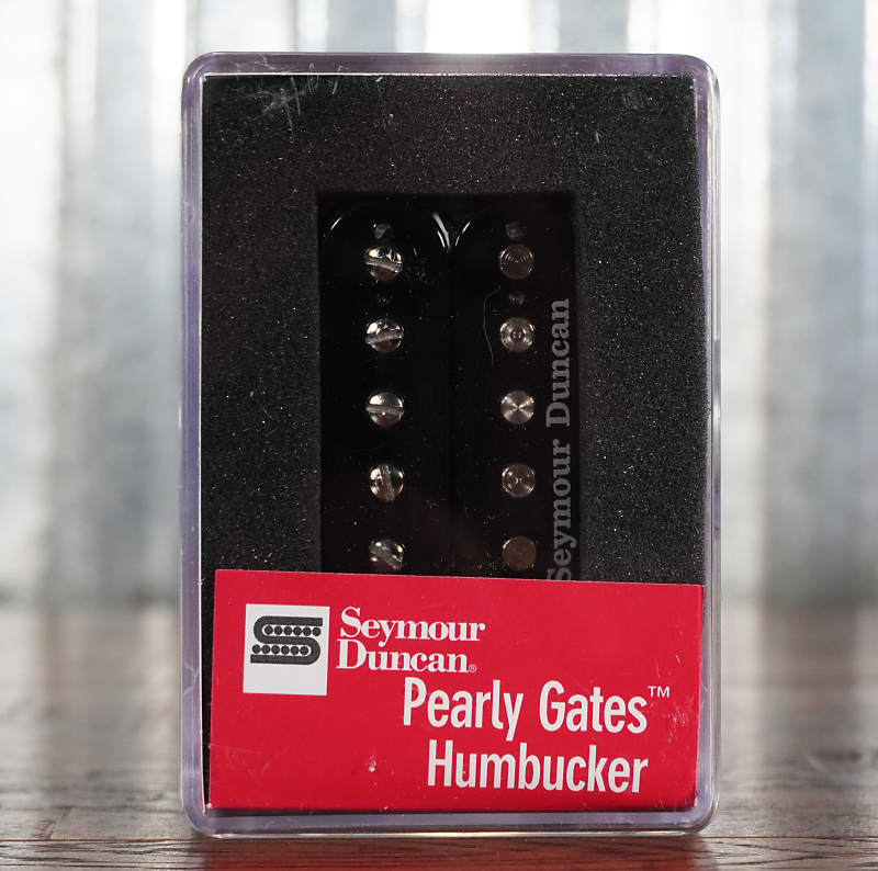 Seymour Duncan SH-PG1n Pearly Gates Neck Humbucker Guitar Pickup Black image 1