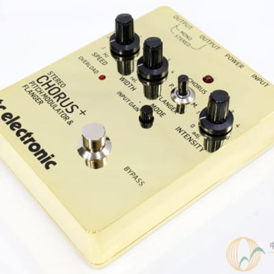 TC Electronic SCF Gold SE Special Edition Stereo Chorus + Pitch Modulator &  Flanger Reissue