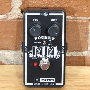 (美品) electro-harmonix Pocket l Muff Nano Metal Muff | Distortion with Noise Gate - Electro-Harmonix