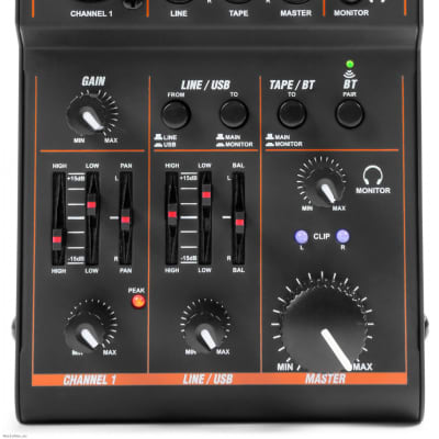 POWER DYNAMICS PDM-D301BT Mixer image 4