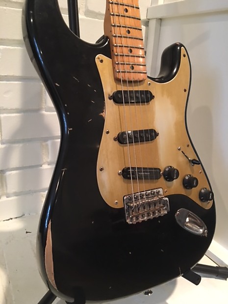 Fender Strat Stratocaster Black Relic Relic'd 2 SETS OF PICKUPS