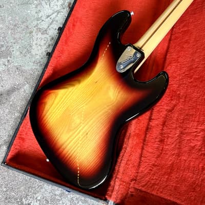 LEFTY! -Fender Jazz Bass JB-75 LH 2012 - Sunburst 1975 reissue left handed original MIJ Japan image 12