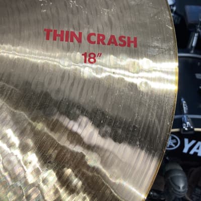 David Garibaldi's Tower of Power, Paiste 18" 3000 Series Thin Crash Cymbal 1980's 1450g (P #27) image 6