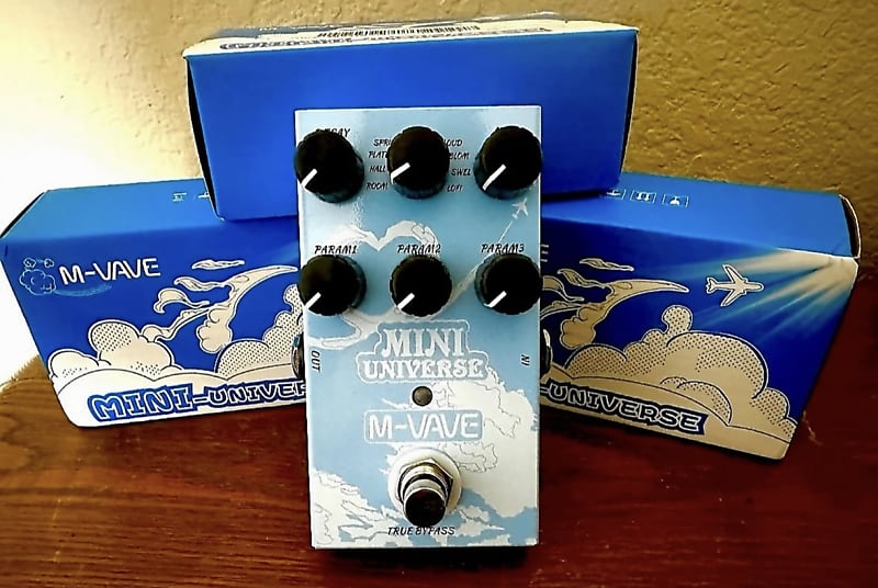 M Vave Mini Universe Guitar Effect Pedal Digital Reverb Pedal Reverb