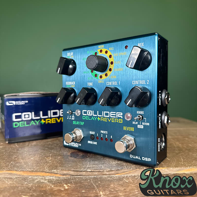 Source Audio SA263 Collider Delay + Reverb 2010s - Blue | Reverb