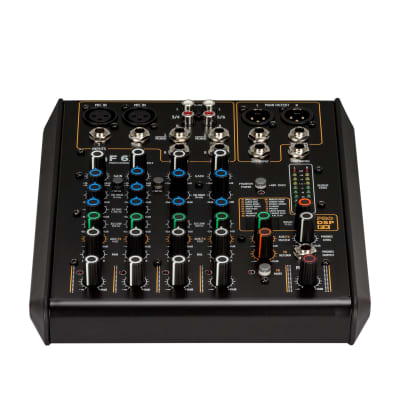 RCF F 6XR 6-Channel USB Mixer with DSP Effects