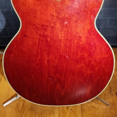 Vintage 1972 Gretsch Super Chet Autumn Red OHSC & Hang Tag image 22
