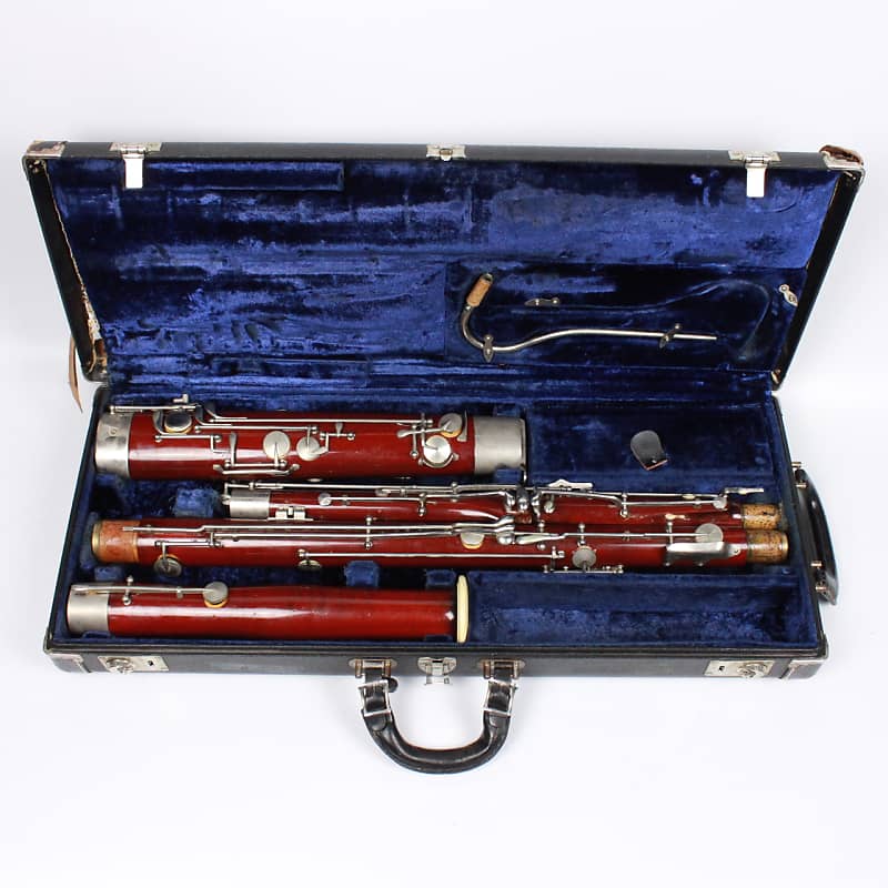 SchrieberMeinhart Heckel Model Bassoon w/ 3 Bocal 1970s Reverb
