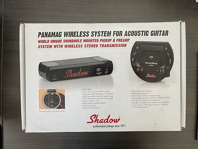 Shadow SHA-PMG-WA PanaMAG Wireless Acoustic Guitar Pickup System 