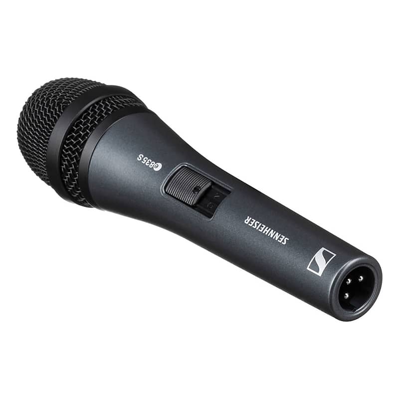 Sennheiser E835-S Dynamic Cardioid Vocal Microphone (on/off switch