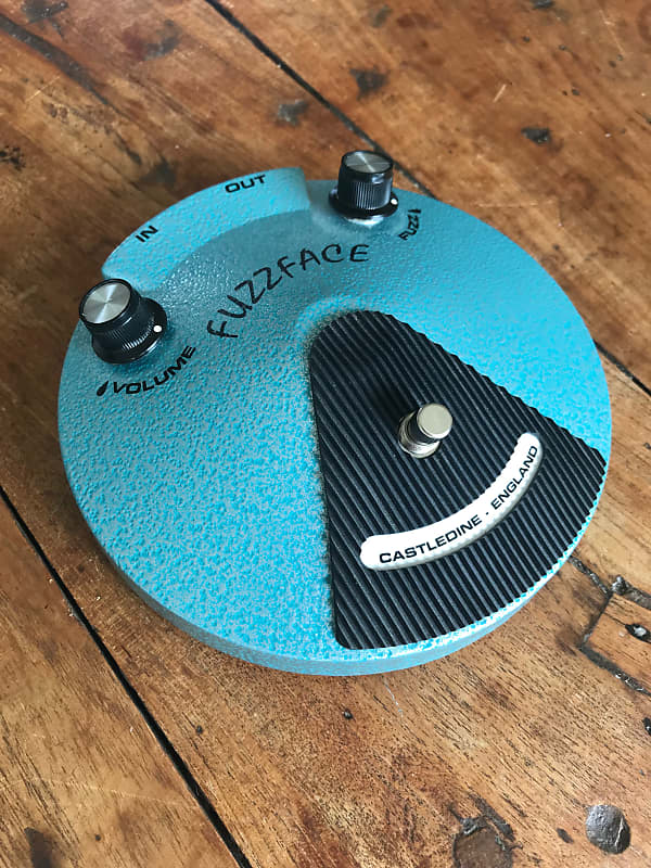 Unique Castledine Custom Olympic Fuzz Face 2016 Turquoise