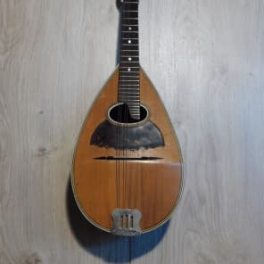 fine old Meinel & Herold bowlback mandolin 1920s Germany quality 8string mandolino Mandoline image 2