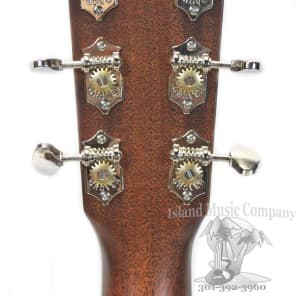 Martin Guitars Size 5 Custom Shop Mahogany Acoustic Guitar 1933 Ambertone Sunburst Finish image 13