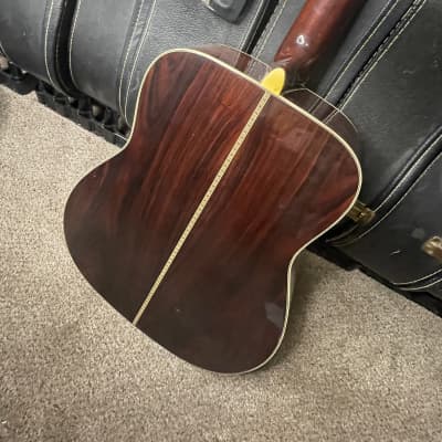 Yamaha FG-512 12 String Acoustic Guitar w/Bridge Pickup Added and Hard Case Included image 8