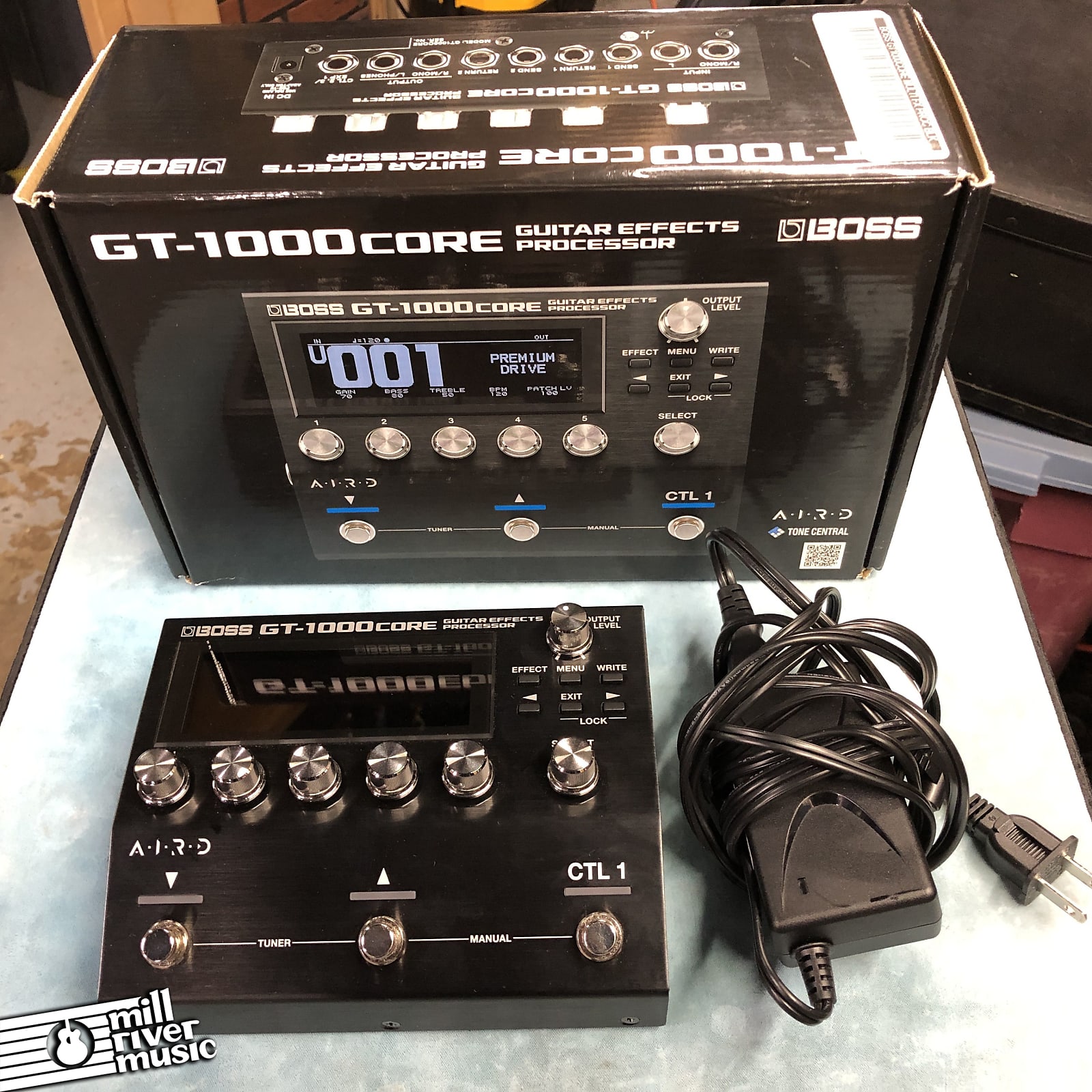 New Boss GT-1000 Core with 'dedicated bass mode