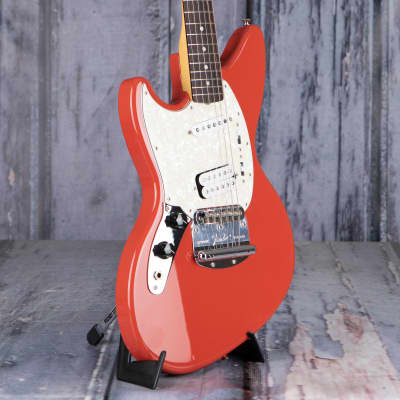 Fender Kurt Cobain Jag-Stang Left-Handed, Fiesta Red *Demo Model* image 2
