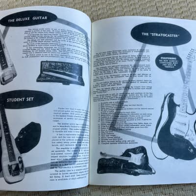 Fender '54 CATALOG Reprint " Fine Electric Instruments" 20 Pages image 6