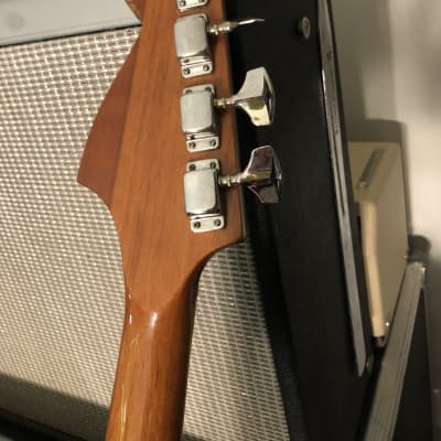 Made in Japan Fender Jazz Bass  Copy 1969 Sunburst Lawsuit Bass image 5