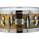 Sonor 13x 5.75" Benny Greb Signature Vintage Brass Snare Drum with Teardrop Lugs and Centered Stripe